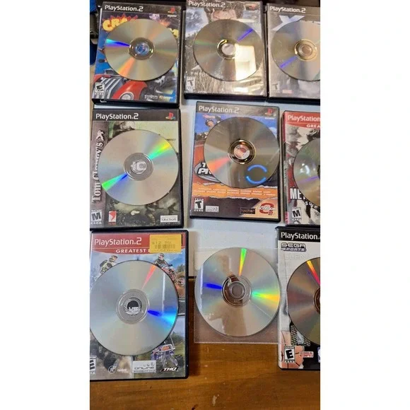 PS2 Game+Case 9 pc LOT - X-men, Crash, Ghost, Tekken 4, NBA  PS2 Game+Case 9 pc LOT - X-men, Crash, Ghost, Tekken 4, NBA 2K3 and More Titles main image 1